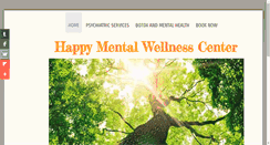 Desktop Screenshot of happymentalwellness.com
